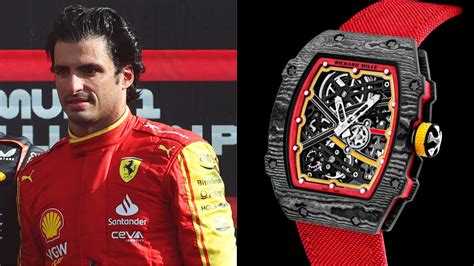 stolen richard mille watch|sainz watch stolen.